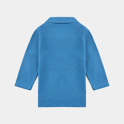 Infant Boys Cotton PK Polo Character-Blue