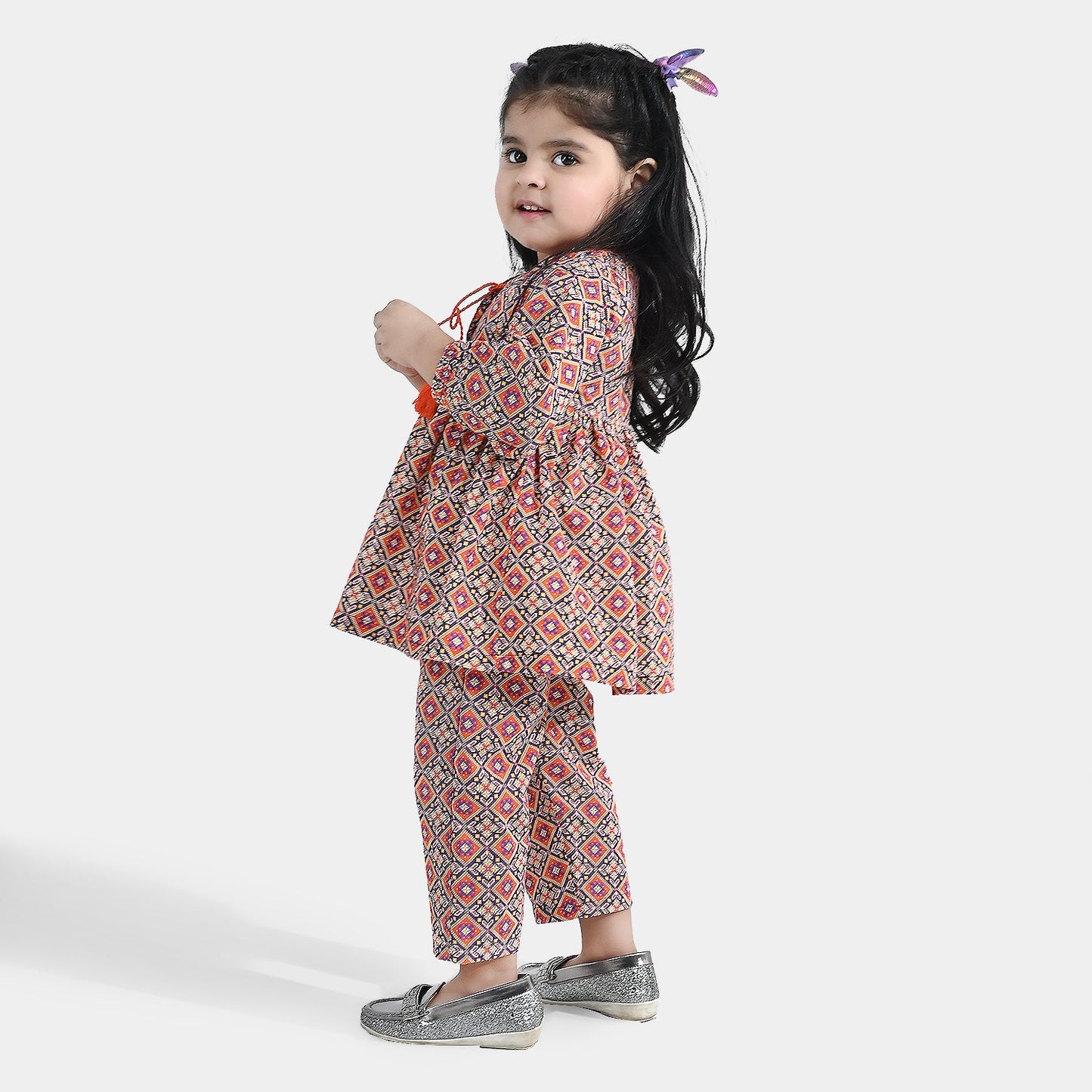 Infant Girls Cotton Printed 2Pcs CIRO - Multi