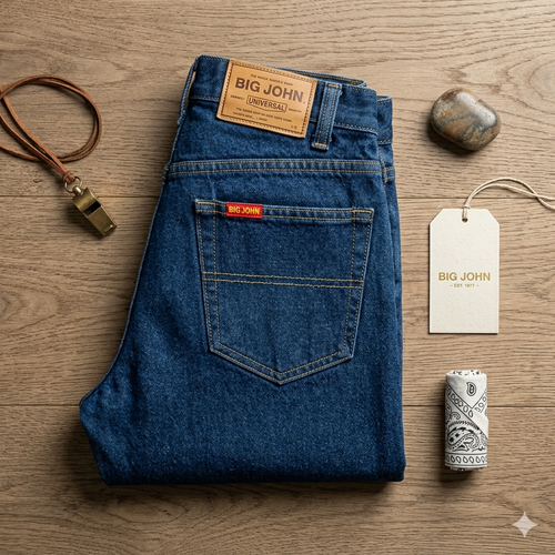 Big John Universal Quality Infant Denim Shorts - Premium Baby Boy Blue Jean Shorts