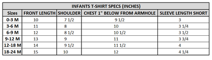 Infant Boys Jersey/Terry T-Shirt (Wheels) - Red