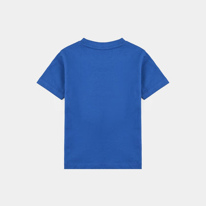 Infant Boys Cotton Jersey T-Shirt-C.Blue