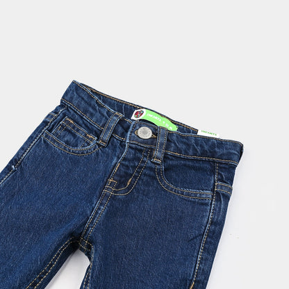 Infant Boys Denim Stretch Pant Basic - Dark Blue