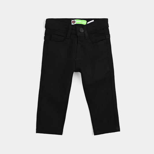 Infant Boys Denim Stretch Pant Basic - Black