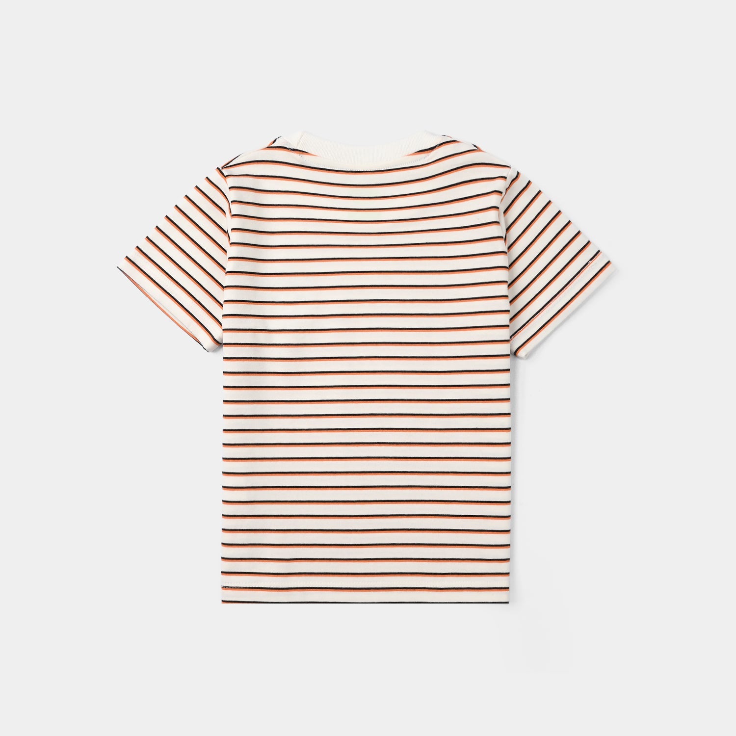 Infant Boys Yarn Dyed T-Shirt - White