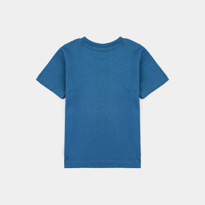 Infant Boys Jersey/Terry T-Shirt (Character) - Blue