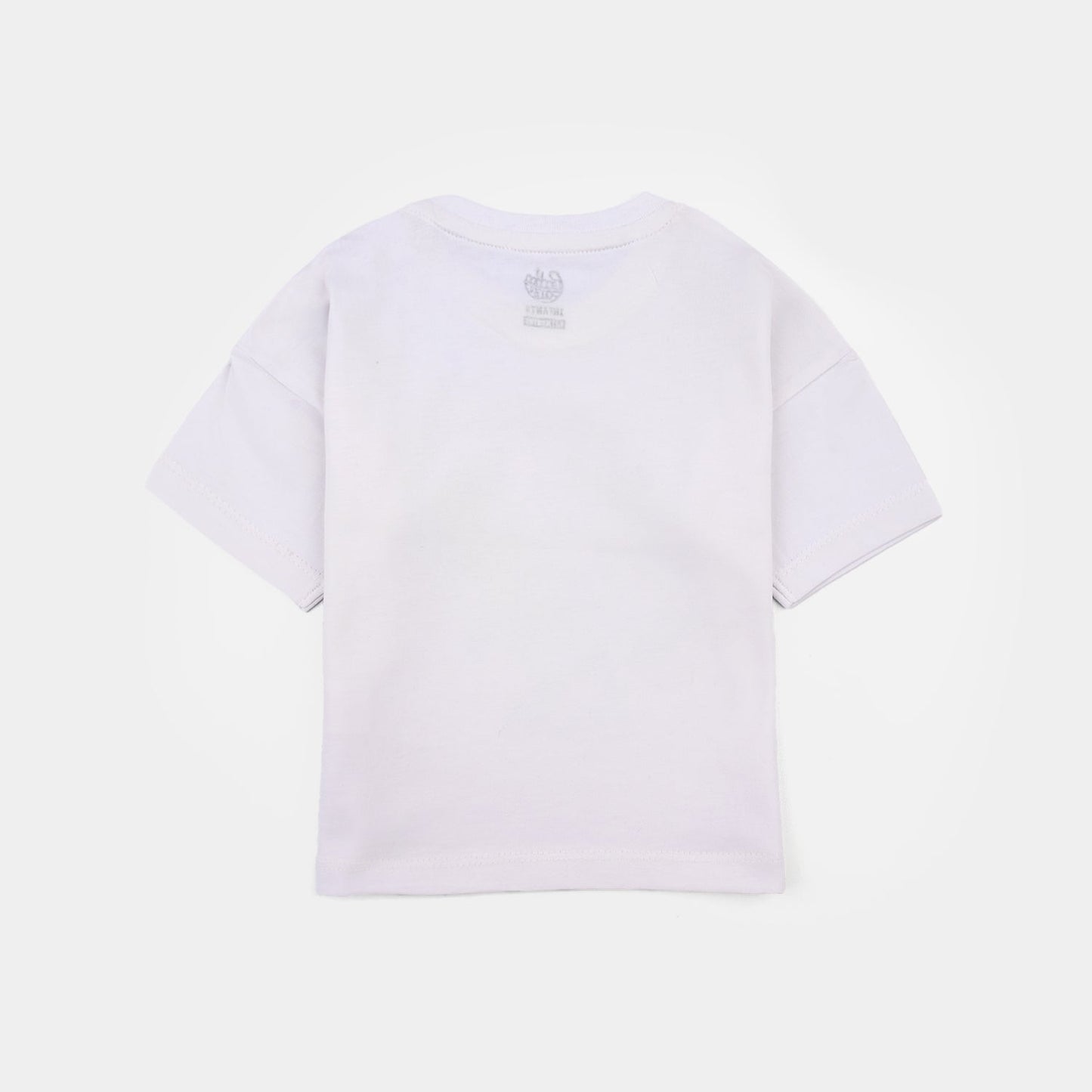 Infant Boys Jersey/Terry T-Shirt (Dino Days) - White