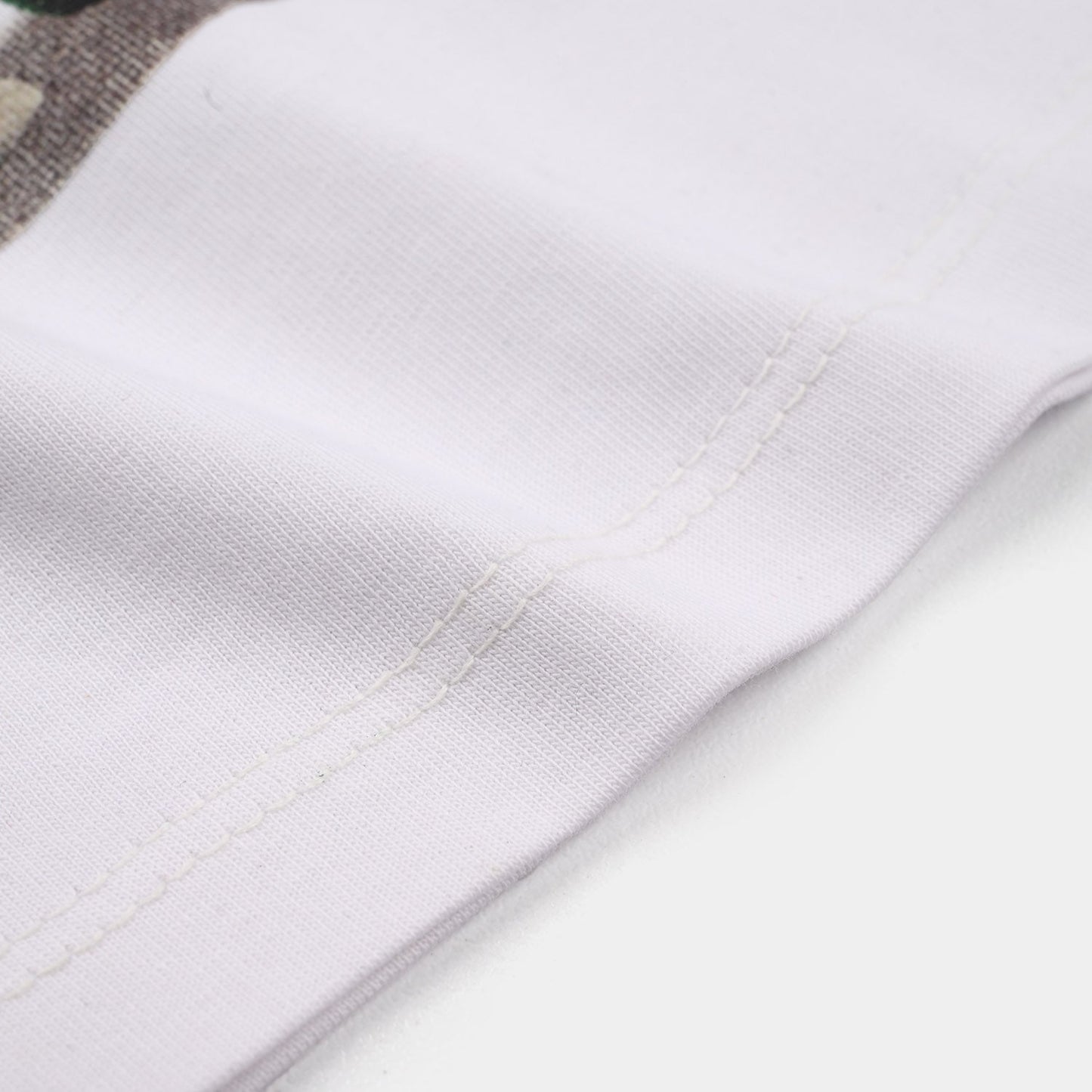 Infant Boys Jersey/Terry T-Shirt (Dino Days) - White